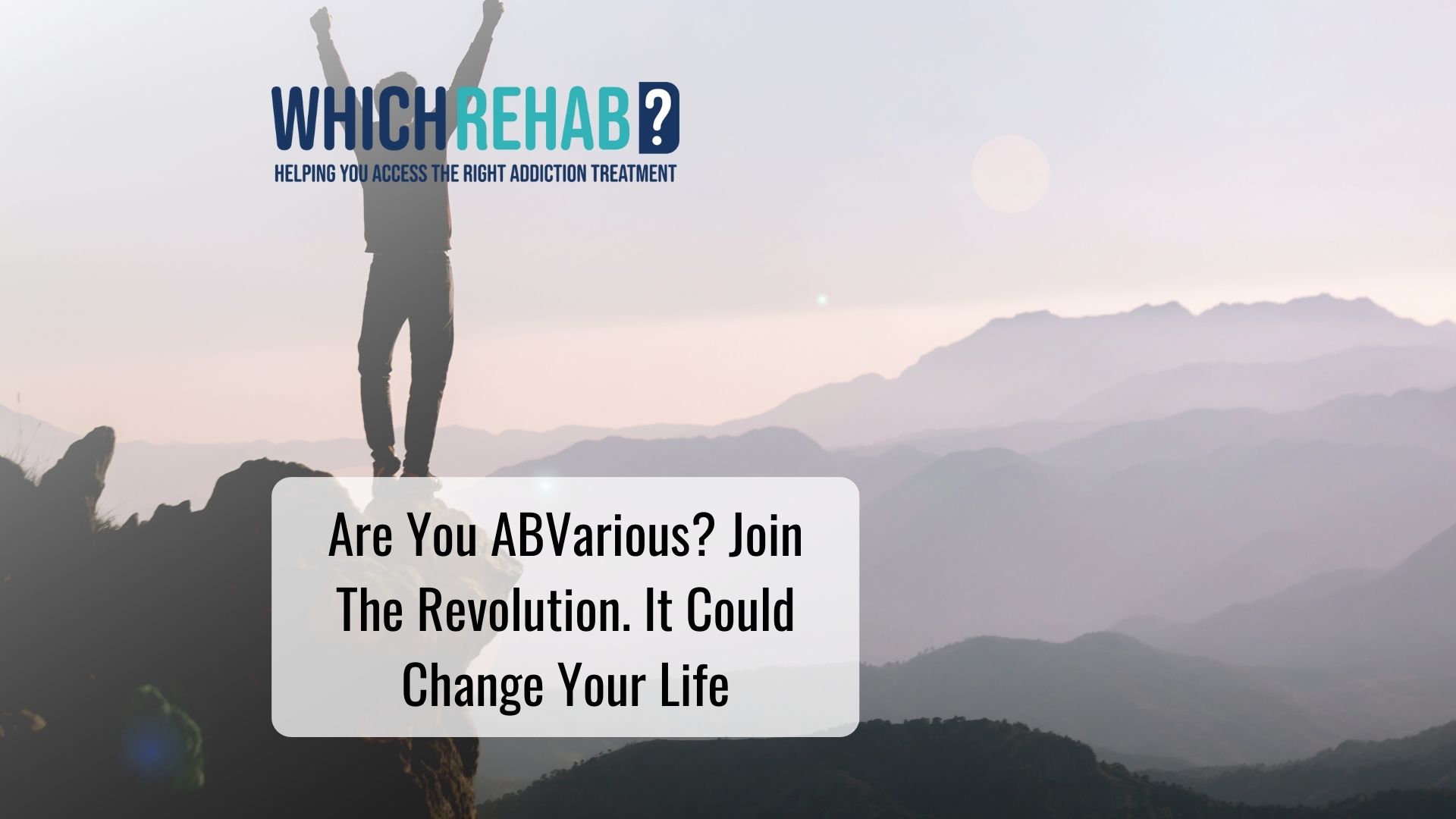 Change Your Life being alcohol free