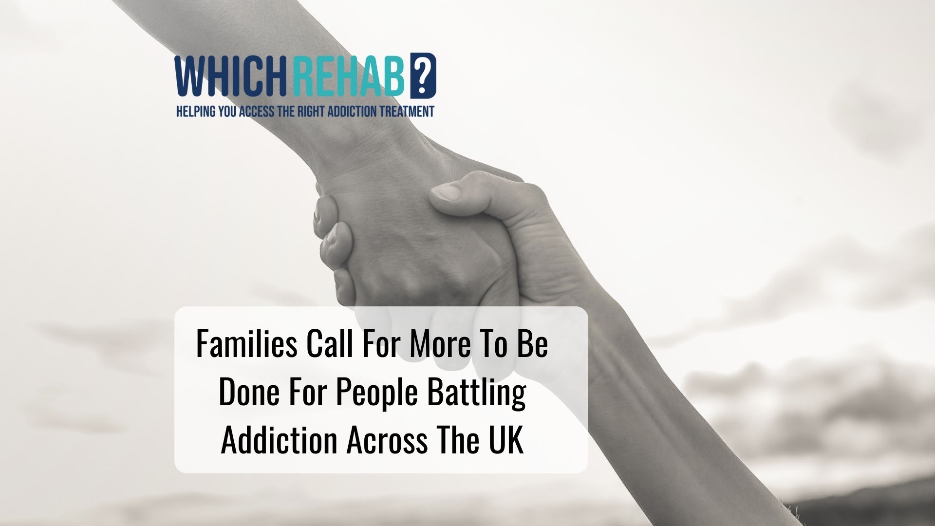 A helping hand to addiction